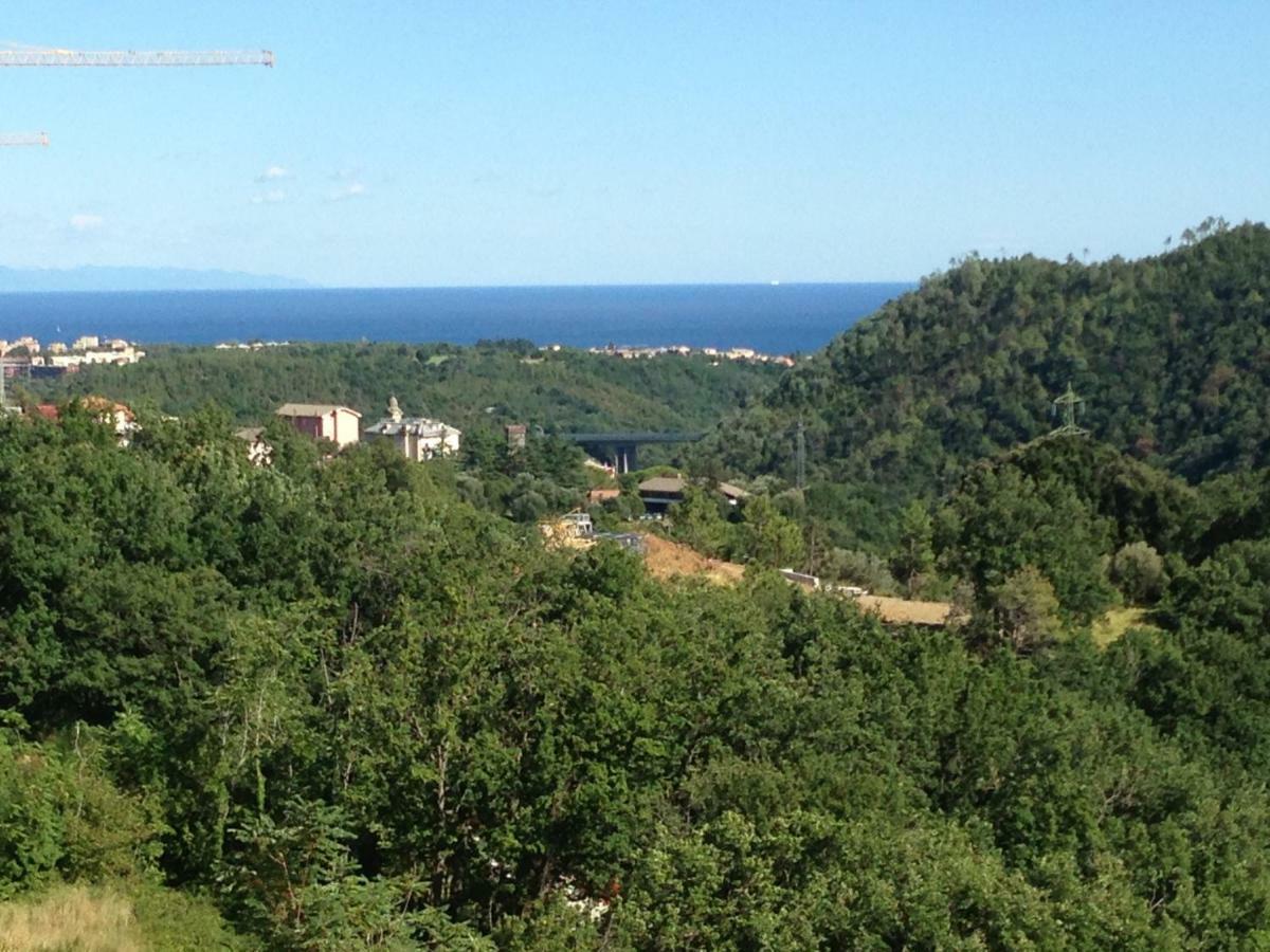 Willa Attico Con Vista Spettacolare Cogoleto Zewnętrze zdjęcie